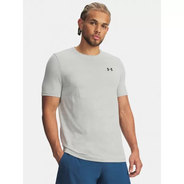 Pánske tričko UNDER ARMOUR VANISH ELITE SMLS SS CAMO 6010589-069 ŠEDÁ 