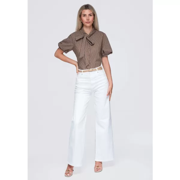  Dámska košeľa OMBRE OW-SH-E0067 BROWN 