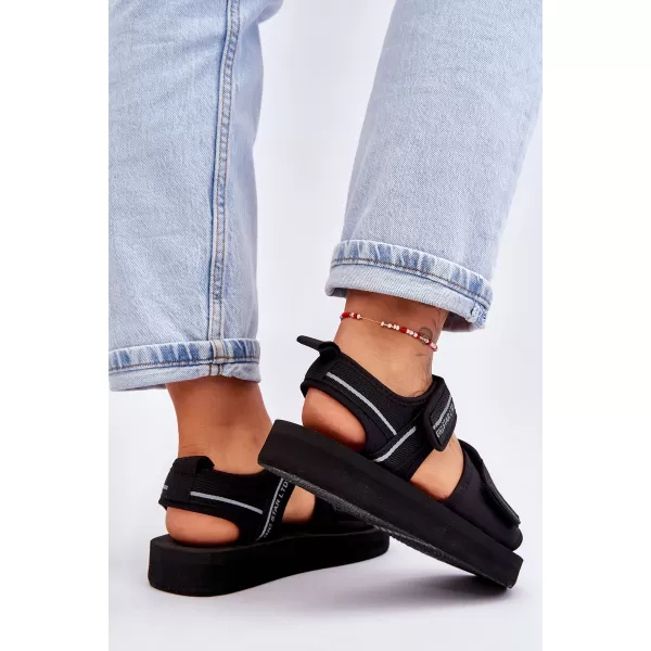  Dámske sandále BIG STAR SHOES LL274784 BLACK 
