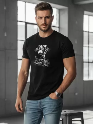 Pánske tričko DSTREET NX056R ČIERNA