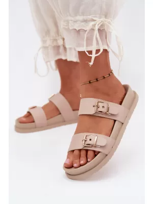 Dámske šľapky BOTO LS-873-02 BEIGE