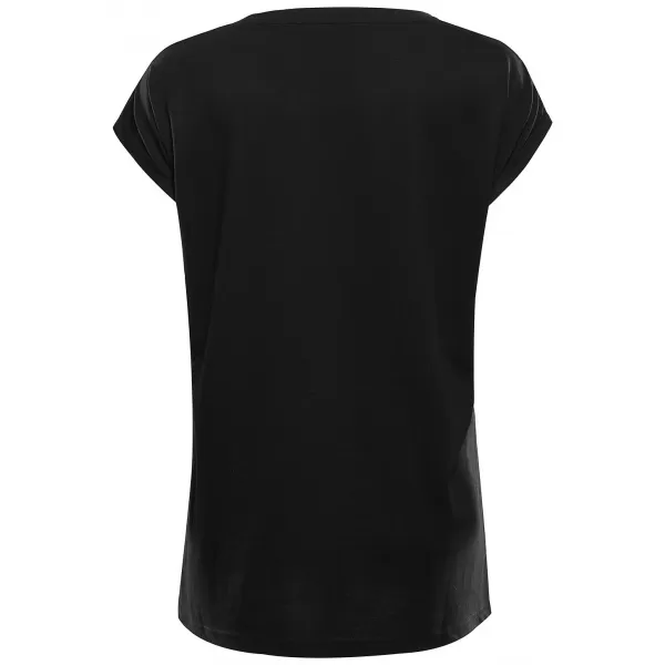  Dámske outdoorové tričko ALPINE PRO NOGERA 2 BLACK VARIANT PA 