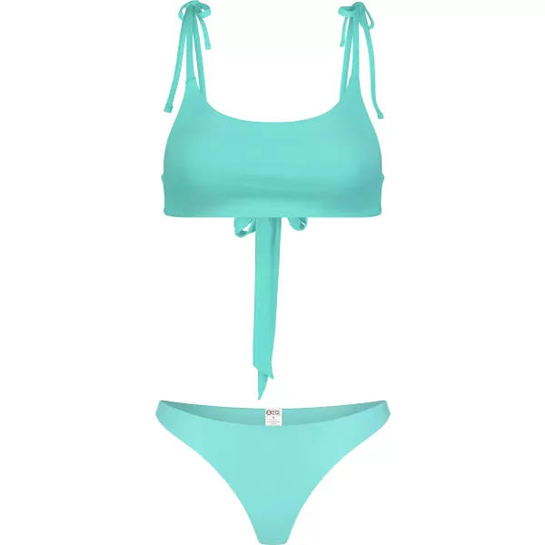  Dámske bikiny - spodný diel NORDBLANC GLITZ NBSSS8240 TYRKYSOVÁ 