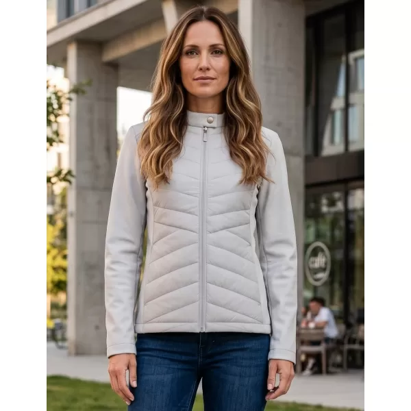  Dámska hybridná bunda MALFINI PREMIUM CROSS 556 SILVER GRAY 
