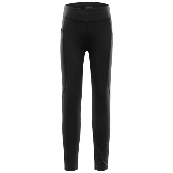 Detské legíny ALPINE PRO GEMSO BLACK 