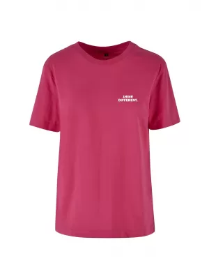 Dámske tričko URBAN CLASSICS TB8958-06989 HIBISCUS PINK