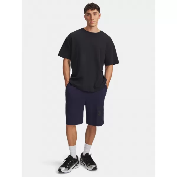  Pánske kraťasy UNDER ARMOUR UA RIVAL LW GRAPHIC SHORTS 6014689-410 MODRÁ 