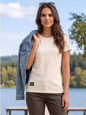 Dámske tričko ALTISPORT NP/ALWST26001 NATURAL