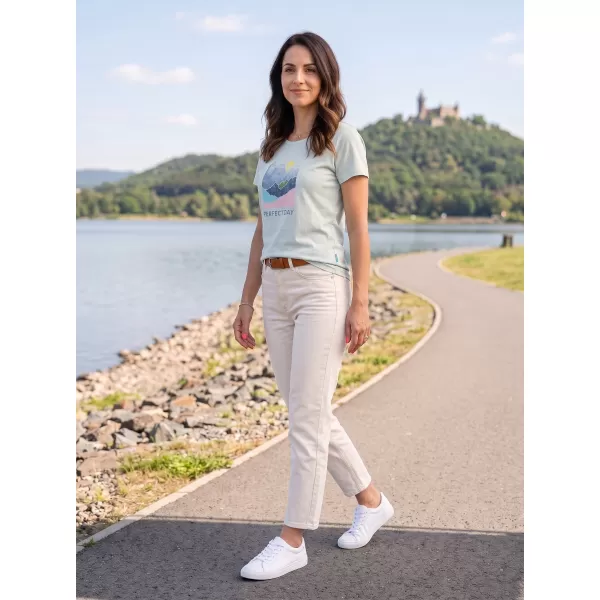 Dámske tričko ALPINE PRO TERMESA 4 SPRÚT GREEN VARIANT PB 