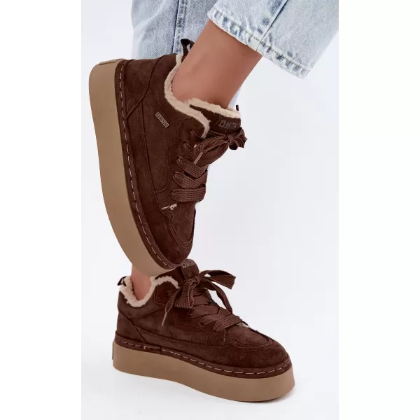  Dámske topánky BIG STAR SHOES UU274188 BROWN/BEIGE SHADOWS 