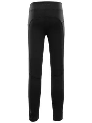 Detské legíny ALPINE PRO GEMSO BLACK