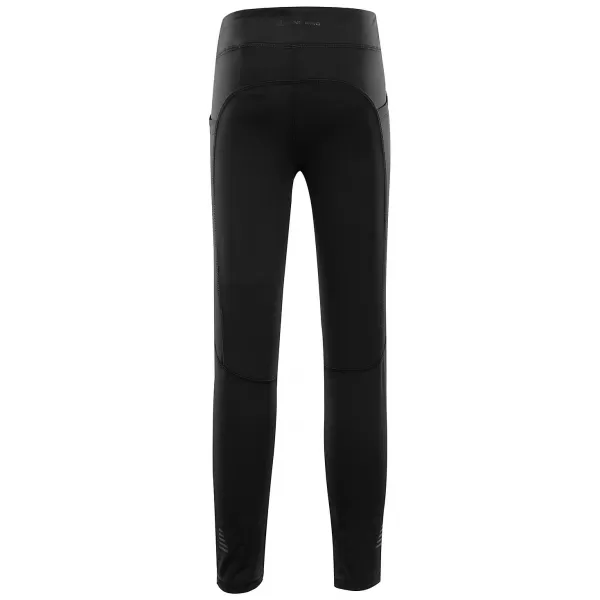  Detské legíny ALPINE PRO GEMSO BLACK 