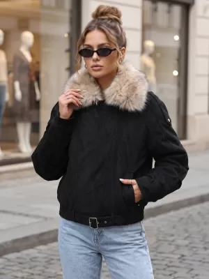 Dámska bunda DSTREET TY5700 ČIERNA