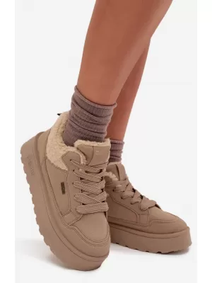 Dámske snehule BIG STAR SHOES SS274105 BEIGE
