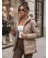Dámska bunda DSTREET TY5799 KARAMELOVÁ