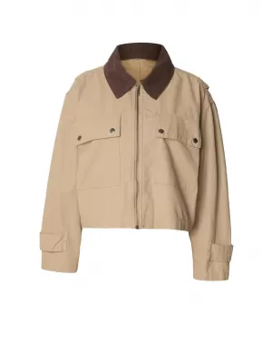 Dámska bunda URBAN CLASSICS TB7726 UNION BEIGE