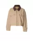 Dámska bunda URBAN CLASSICS TB7726 UNION BEIGE