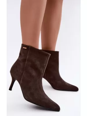 Dámske topánky BIG STAR SHOES UU274492 BROWN/BEIGE SHADOWS