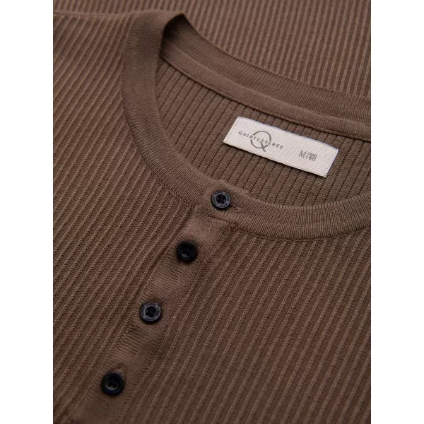  Pánske tričko OMBRE OM-TSCT-0304 LIGHT BROWN 