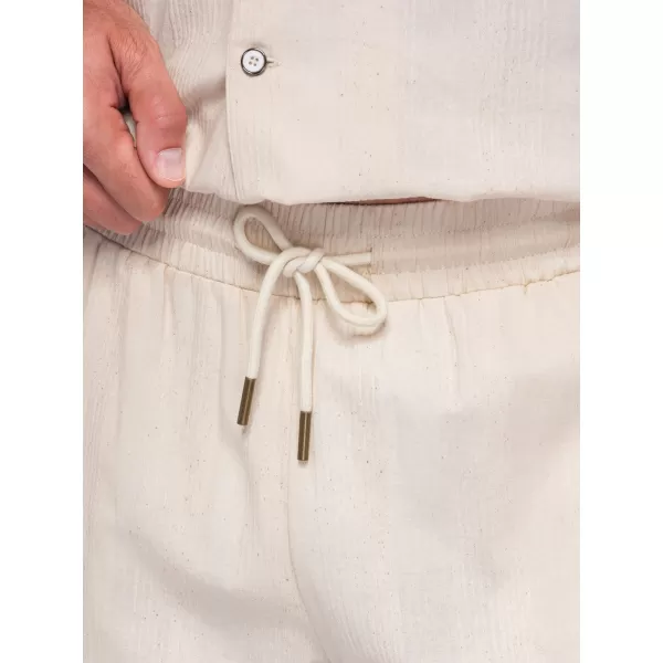  Pánske nohavice OMBRE OM-PACP-0312 CREAM 