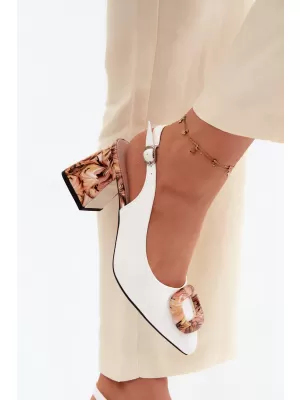 Dámske sandále VINCEZA 62289 WHITE