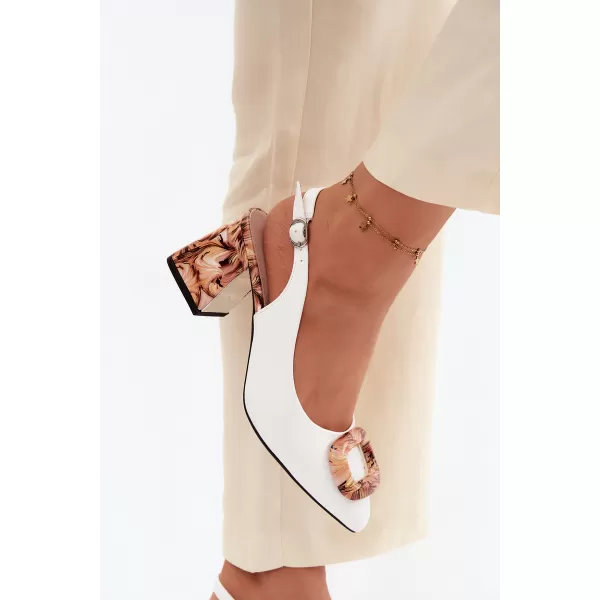  Dámske sandále VINCEZA 62289 WHITE 