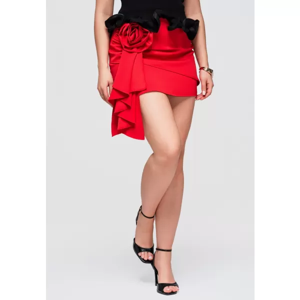  Dámska sukňa OMBRE OW-GL-E0009 RED 