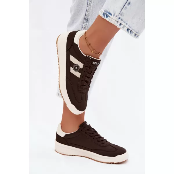  Dámske tenisky BIG STAR SHOES UU274024 BROWN/BEIGE 
