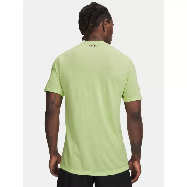  Pánske tričko UNDER ARMOUR VANISH SEAMLESS NOVELTY SS 6010603-712 ZELENÁ 