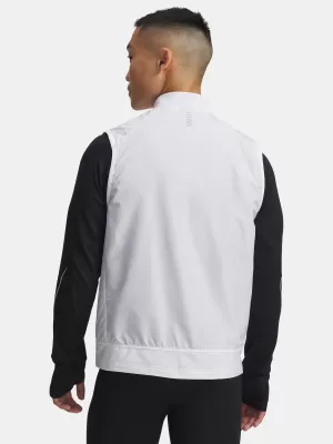 Pánska vesta UNDER ARMOUR LAUNCH INSULATED VEST 1380870-100 BIELA