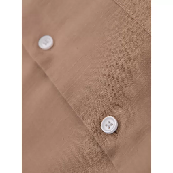  Pánska košeľa OMBRE K704 COFFEE 
