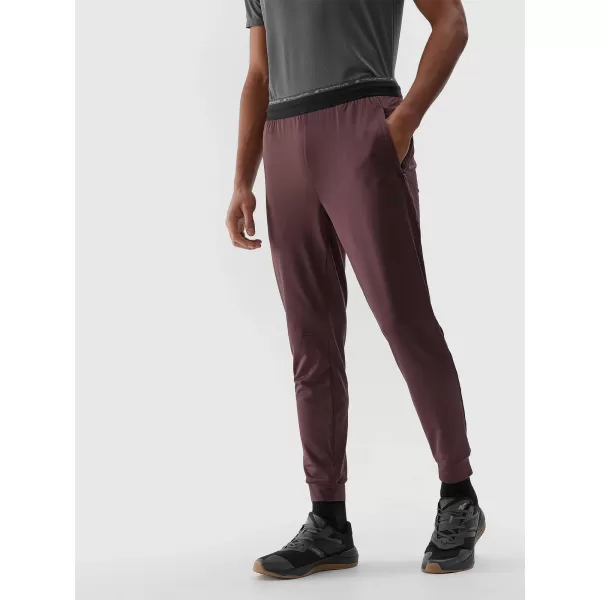  Pánske nohavice 4F WAW25TTROM1251 DARK BROWN 