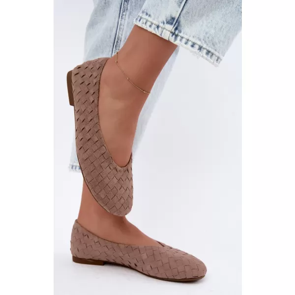  Dámske baleríny BOTO 9867 KHAKI 