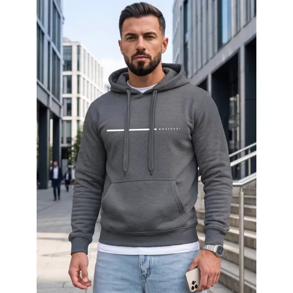  Pánska mikina DSTREET NX5128BX-05-09 TMAVO ŠEDÁ 