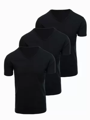 Pánske tričko OMBRE OM-TSBS-0281 BLACK