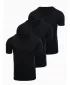 Pánske tričko OMBRE OM-TSBS-0281 BLACK