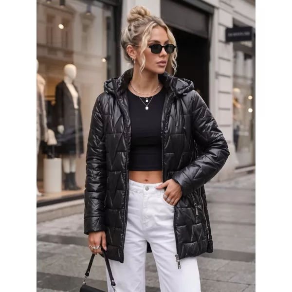  Dámska bunda DSTREET TY5795 ČIERNA 
