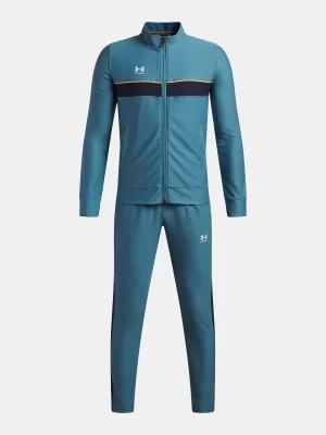 Chlapčenská súprava UNDER ARMOUR B CHALLENGER TRACKSUIT 6004082-466 MODRÁ