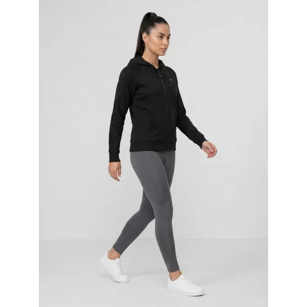  Dámska mikina 4F WMM00TSWSF2535 DEEP BLACK 