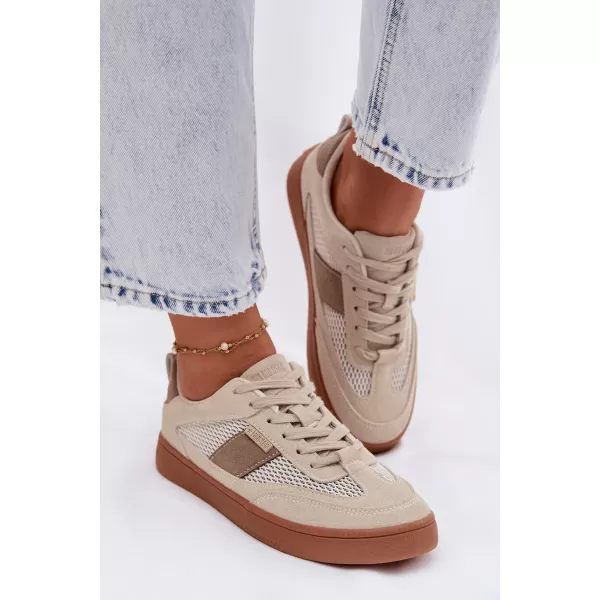  Dámske tenisky BIG STAR SHOES TT274759 BEIGE 