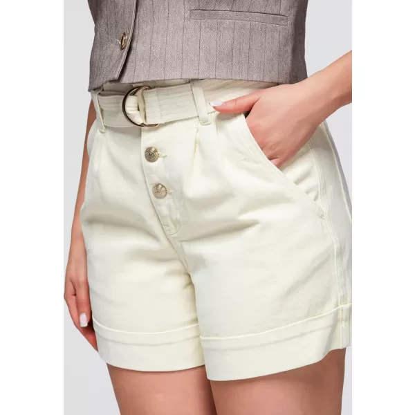  Dámske kraťasy OMBRE OW-ST-E0011 BEIGE 