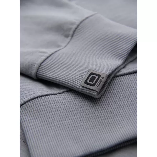  Pánska mikina OMBRE OM-SSZP-0256 GREY 