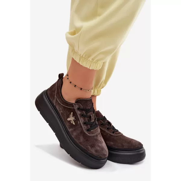  Dámske tenisky VINCEZA 41523 BROWN 