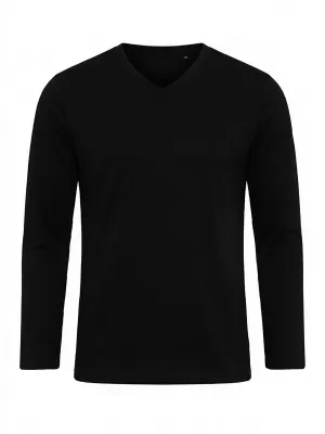 Pánske tričko OMBRE L171 BLACK