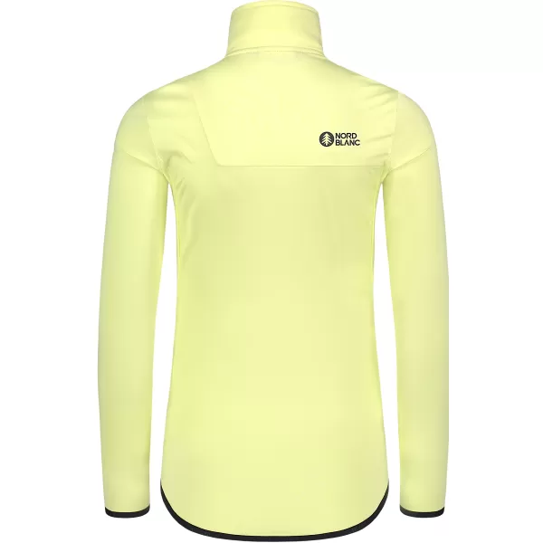  Dámska powerfleece mikina NORDBLANC CRISP NBSFL8338 ŽLTÁ 