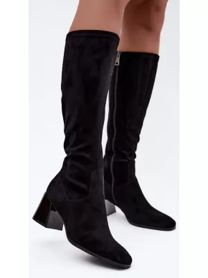 Dámske čižmy VINCEZA 58697 BLACK