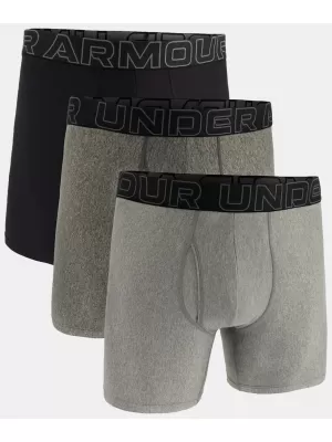 Pánske boxerky UNDER ARMOUR M UA PERF TECH 6IN (3KS) 1383878-035 ŠEDÁ