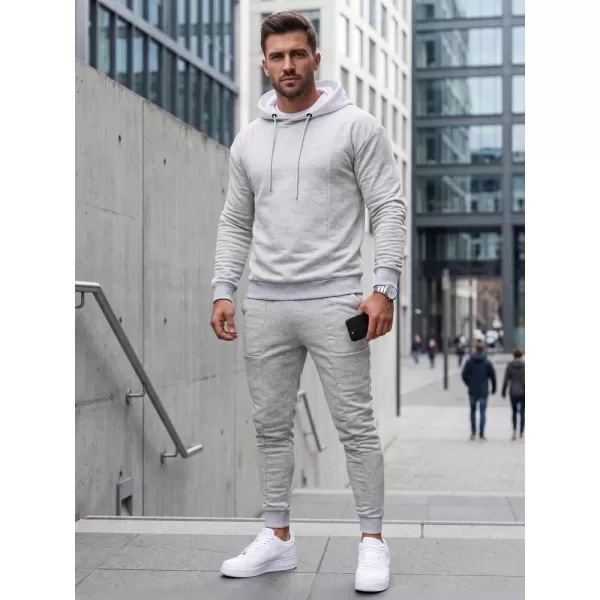  Pánska súprava DSTREET AX0675 TMAVO ŠEDÁ 