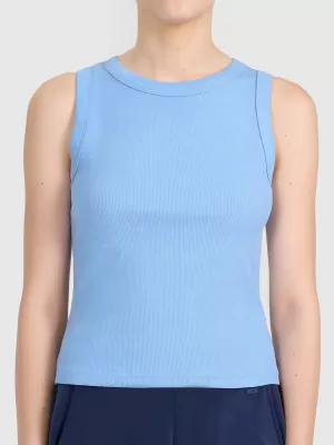 Dámske tielko 4F WMM00TSLEF299 DENIM