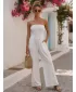 Dámske šaty DSTREET EY2648 ECRU
